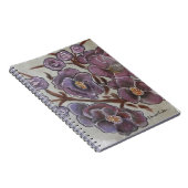 Frida Kahlo Schilderde Bloemen Notitieboek (Rechterzijde)