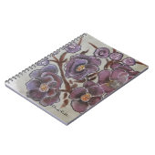 Frida Kahlo Schilderde Bloemen Notitieboek (Linkerzijde)