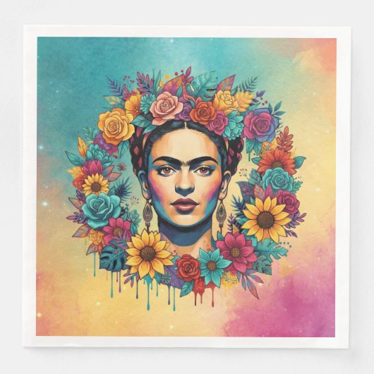 Frida Kahlo Servet (Voorkant)