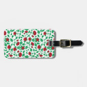 Frida Kahlo | Skulls en Rozen Bagagelabel (Voorkant horizontaal)