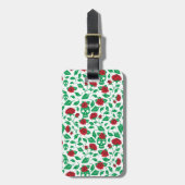 Frida Kahlo | Skulls en Rozen Bagagelabel (Voorkant verticaal)