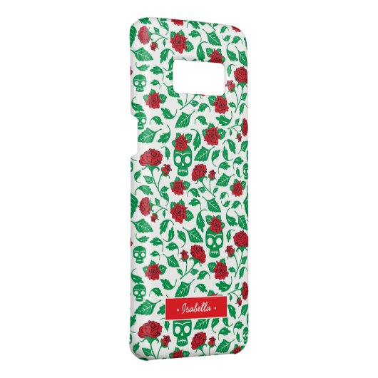 Frida Kahlo | Skulls en Rozen Case-Mate Samsung Galaxy Hoesje (Achterkant / rechts)