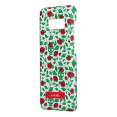 Frida Kahlo | Skulls en Rozen Case-Mate Samsung Galaxy Hoesje (Achterkant/links)
