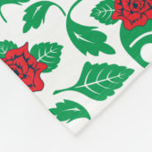 Frida Kahlo | Skulls en Rozen Fleece Deken (Hoek)