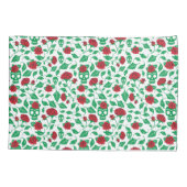 Frida Kahlo | Skulls en Rozen Kussensloop (Achterkant-Links)