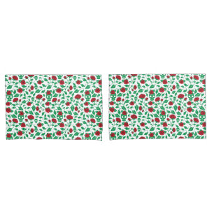 Frida Kahlo Skulls en Rozen Kussensloop