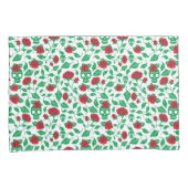 Frida Kahlo | Skulls en Rozen Kussensloop (Voorkant-Rechts)