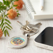 Frida Kahlo Sleutelhanger (Zijkant)