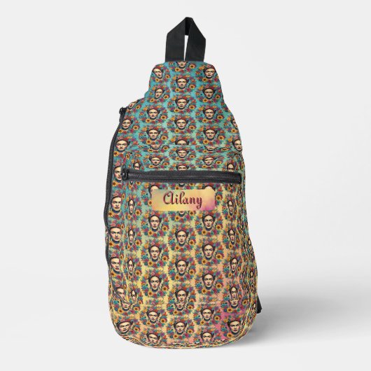 Frida Kahlo Sling Bag (Voorkant)