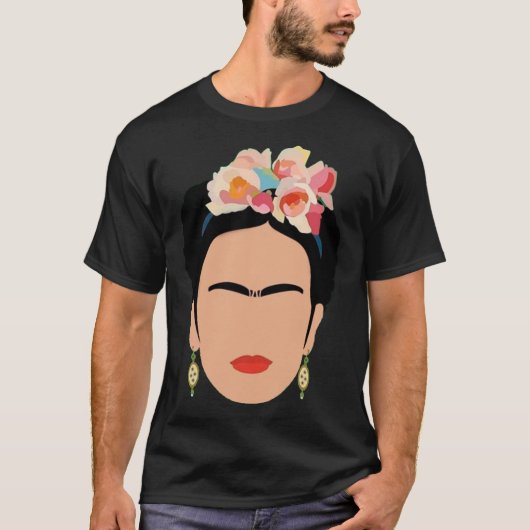 Frida Kahlo sticker Sticker T-shirt (Voorkant)
