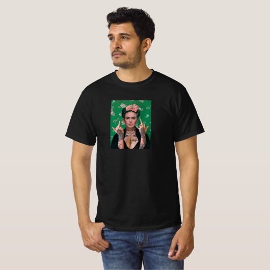 Frida Kahlo T-shirt (Voorkant volledig)