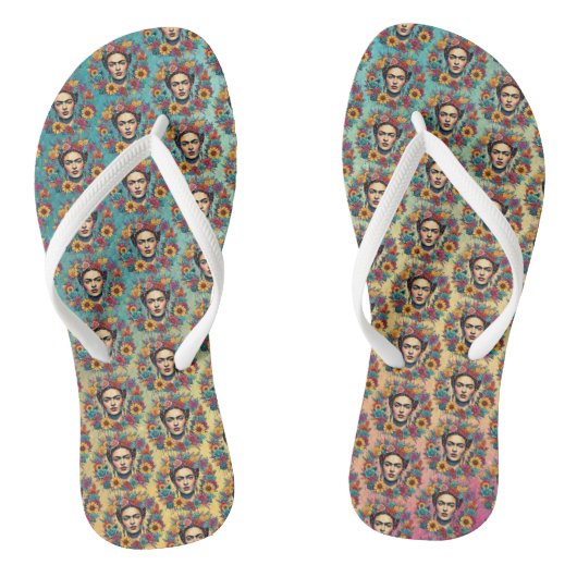 Frida Kahlo Teenslippers (Voetbed)