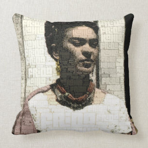 Frida Kahlo Textiel Portret Kussen