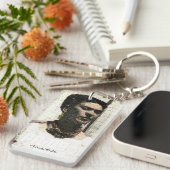 Frida Kahlo Textile Portrait Sleutelhanger (Voorkant Rechts)