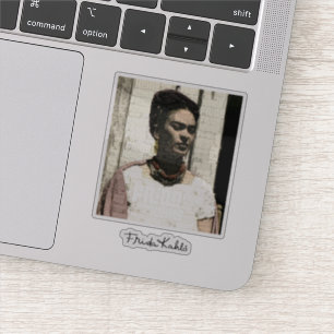 Frida Kahlo Textile Portrait Sticker