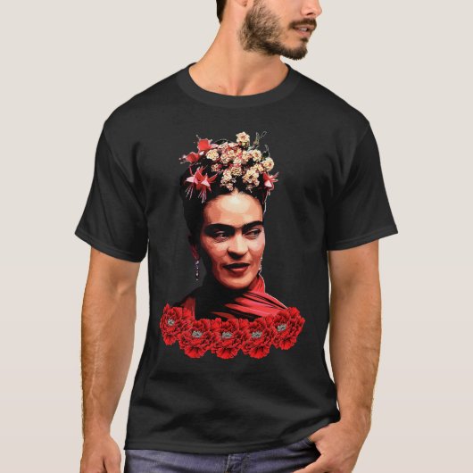 FRIDA KAHLO, THE QUEEN Classic T-Shirt (Voorkant)