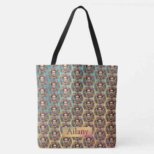 Frida Kahlo Tote Bag (Voorkant)