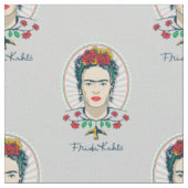 Frida Kahlo | Vintage Bloemen Stof (Close Up)