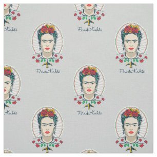 Frida Kahlo Vintage Bloemen Stof