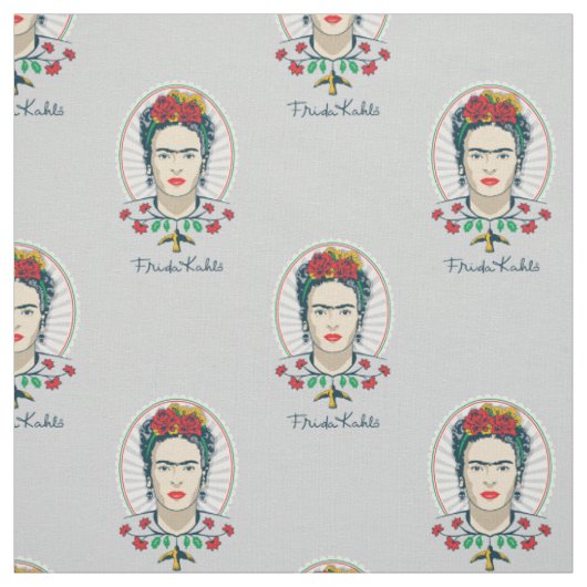 Frida Kahlo | Vintage Bloemen Stof (Swatch)