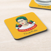 Frida Kahlo | Viva la Vida Bier Onderzetter (Linkerzijde)