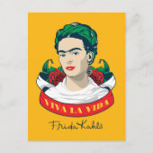 Frida Kahlo | Viva la Vida Briefkaart (Voorkant)
