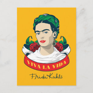 Frida Kahlo   Viva la Vida Briefkaart