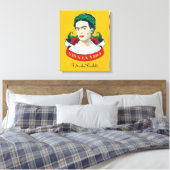 Frida Kahlo | Viva la Vida Canvas Afdruk (Insitu (Slaapkamer))