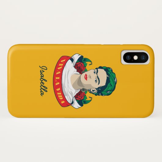 Frida Kahlo | Viva la Vida Case-Mate iPhone Case (Achterkant (horizontaal))