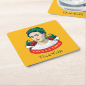 Frida Kahlo | Viva la Vida Kartonnen Onderzetters (Schuin)