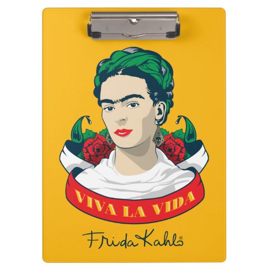 Frida Kahlo | Viva la Vida Klembord (Voorkant)