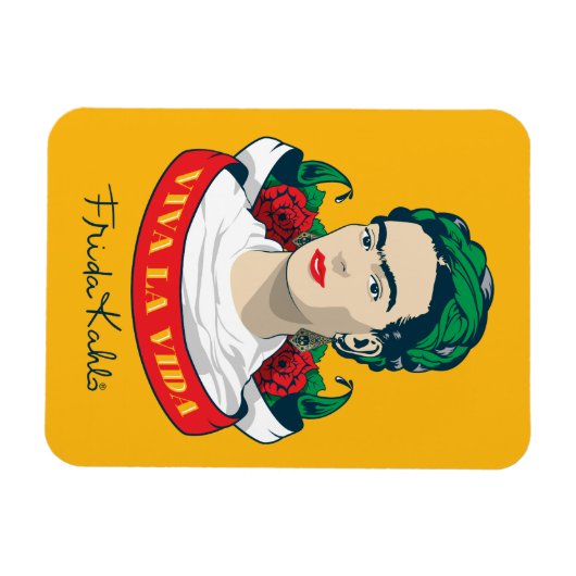 Frida Kahlo | Viva la Vida Magneet (Horizontaal)