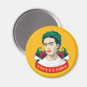Frida Kahlo | Viva la Vida Magneet (Voorkant / Achterkant)