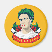 Frida Kahlo | Viva la Vida Magneet (Voorkant)