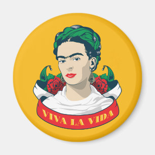 Frida Kahlo   Viva la Vida Magneet