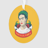 Frida Kahlo | Viva la Vida Ornament (voorkant)