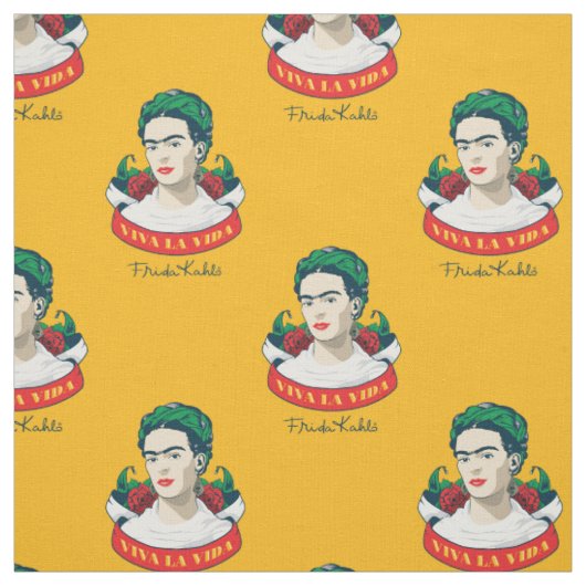 Frida Kahlo | Viva la Vida Stof (Swatch)
