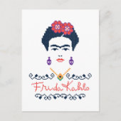 Frida Kahlo | Viva Mexico Briefkaart (Voorkant)