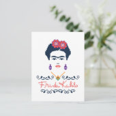Frida Kahlo | Viva Mexico Briefkaart (Staand voorkant)