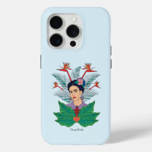 Frida Kahlo Vogels van het Paradijs Floral Graph iPhone 15 Pro Case