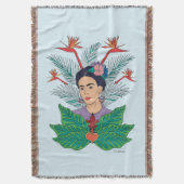 Frida Kahlo | Vogels van het Paradijs Floral Graph Deken (Voorkant Verticaal)