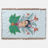 Frida Kahlo | Vogels van het Paradijs Floral Graph Deken (Voorkant)