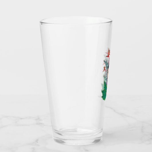 Frida Kahlo | Vogels van het Paradijs Floral Graph Glas (Rechts)