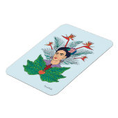 Frida Kahlo | Vogels van het Paradijs Floral Graph Magneet (Linkerzijde)