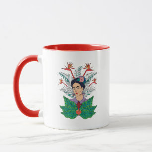 Frida Kahlo Vogels van het Paradijs Floral Graph Mok