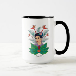 Frida Kahlo Vogels van het Paradijs Floral Graph Mok