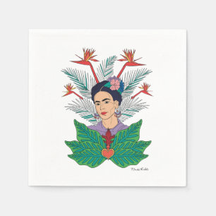 Frida Kahlo   Vogels van het Paradijs Floral Graph Servet