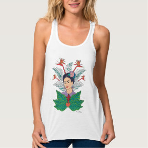 Frida Kahlo   Vogels van het Paradijs Floral Graph Tanktop