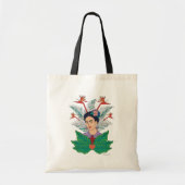Frida Kahlo | Vogels van het Paradijs Floral Graph Tote Bag (Voorkant)
