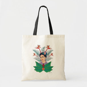 Frida Kahlo Vogels van het Paradijs Floral Graph Tote Bag